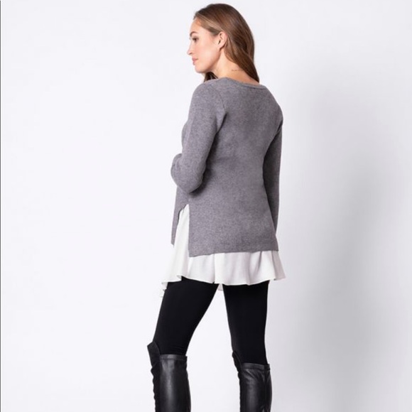 Seraphine Layered Knit Maternity & Nursing  size 4 maternity nursing nwt - Picture 6 of 12